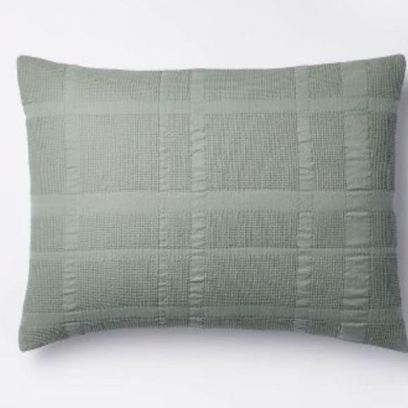 Threshold Bedding Waffle Matelasse Quilt Sham Threshold Designed